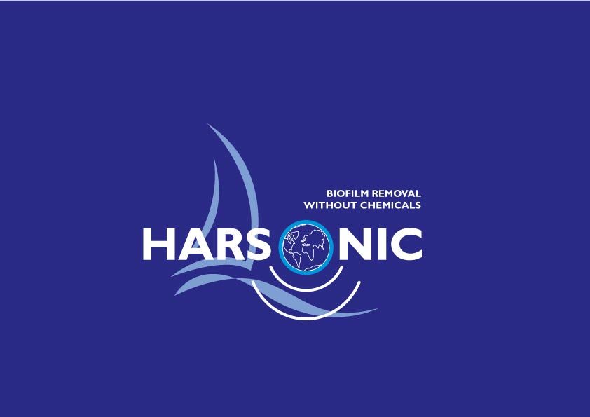 Logo Harsonic biofilm removal without chemicals 