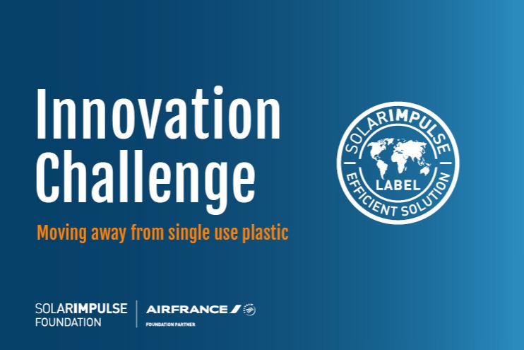 Défi Innovation d'Air France : "Poursuivre l'adoption de solutions alternatives au plastique à usage unique".