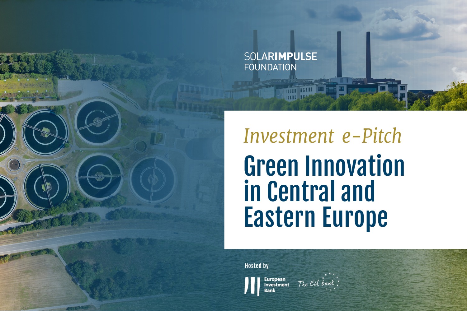E-Pitch Solar Impulse Investment - veranstaltet von der Europäischen Investitionsbank - 2020