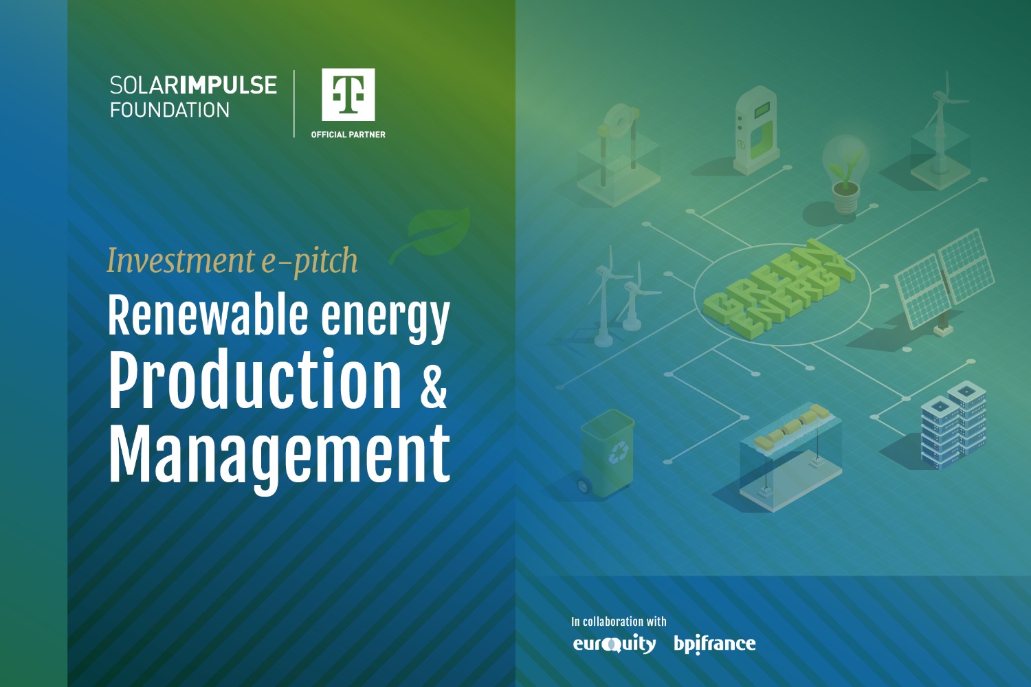 Renewable energy Production & Management | Investment e-pitch w/ Deutsche Telekom