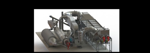 Gallery Combined steam drying and pyrolysis unit 2
